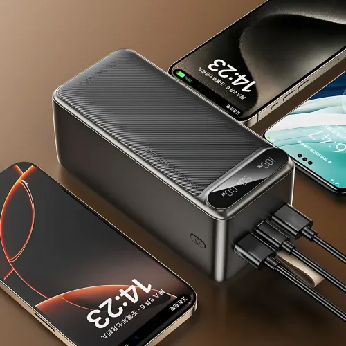 Power Bank Awei P101K 100000mAh, 22.5W Fast Charge, PD/QC, 3 выхода (2×USB-A + Type-C), вход Type-C + Micro-USB - фото 7
