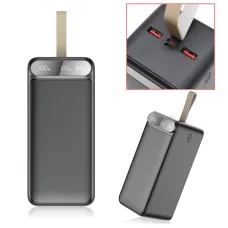 Power Bank Awei P101K 100000mAh, 22.5W Fast Charge, PD/QC, 3 выхода (2×USB-A + Type-C), вход Type-C + Micro-USB