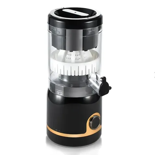 Соковыжималка для цитрусовых Domotec MS-613, 45 Вт, 250 мл, реверс, тихая работа, компактная, носик антикапля, разборная, черный - фото 3