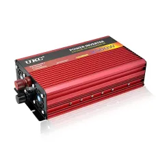 Автомобильный инвертор AR 2500W 24V → 220V с USB, 2 вентилятора, защита от перегрузки и перегрева, алюминиевый корпус, AC/DC