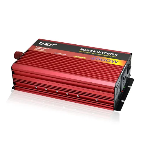 Автомобильный инвертор AR 2500W 24V → 220V с USB, 2 вентилятора, защита от перегрузки и перегрева, алюминиевый корпус, AC/DC - фото 3