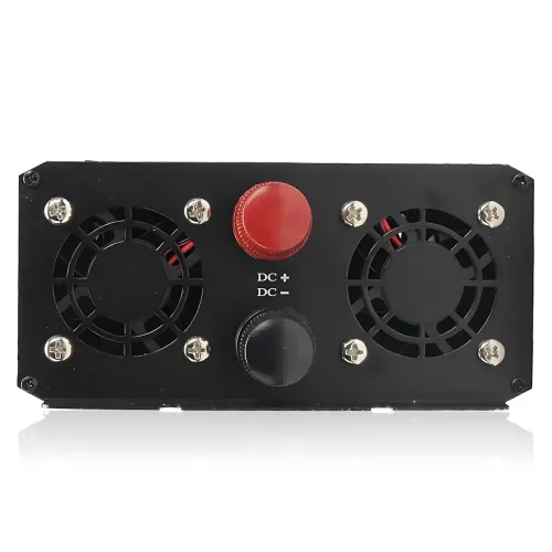 Автомобильный инвертор AR 2500W 24V → 220V с USB, 2 вентилятора, защита от перегрузки и перегрева, алюминиевый корпус, AC/DC - фото 5