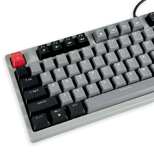 Механическая игровая клавиатура JEDEL KL-114 RGB USB, 96 клавиш, свитчи Drinkey Red, 20 режимов подсветки, кабель 1.6 м, проводная - фото 5