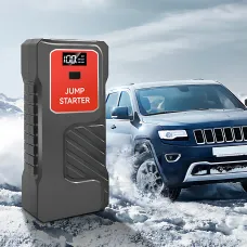 Пуско-зарядное устройство для автомобиля 12 В с компрессором Jump Starter, 300 А / 600 А, power bank 5/12/16/19 В, LED-фонарь