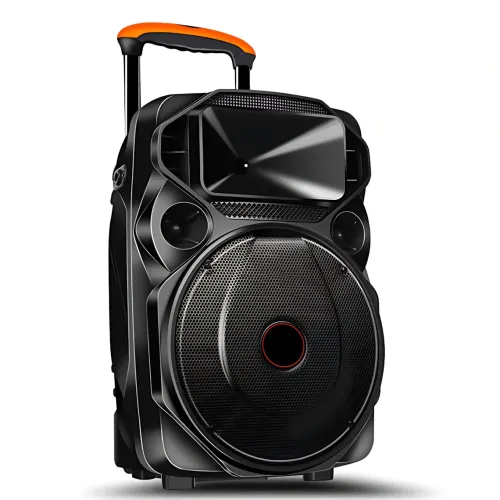 Акустическая система Su-Kam SU 612, 200 Вт, 12+3, Bluetooth, USB/SD, FM, 2 радиомикрофона, аккумулятор, запись MP3, ECHO/DELAY - фото 3