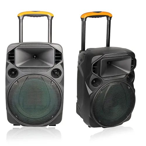 Акустическая система Su-Kam SU 612, 200 Вт, 12+3, Bluetooth, USB/SD, FM, 2 радиомикрофона, аккумулятор, запись MP3, ECHO/DELAY - фото 4