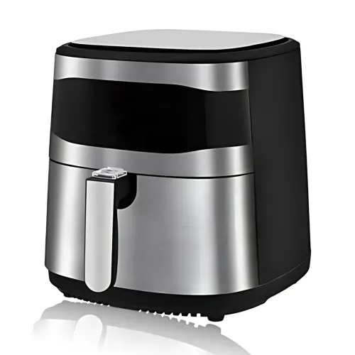 Аерогриль Rainberg RB-2330 8.5 л, 4200 Вт, 2 ТЕНи, 12 програм, сенсорне керування, аерофритюрниця без олії, терморегулятор - фото 6