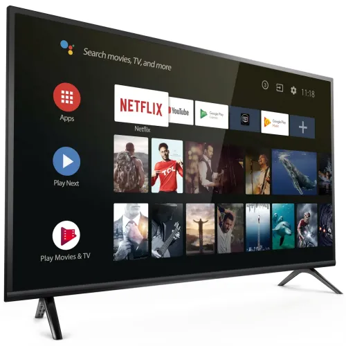 Смарт-телевизор Smart TV S55 55 4K Ultra HD, Android 15, Wi-Fi, Bluetooth, DVB-S2/T2/T/C, пульт с голосовым управлением, Smart TV - фото 2