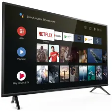 Смарт-телевизор Smart TV S45, 45″, Android 14, Wi-Fi, Bluetooth, DVB-S2/T2/T/C, голосовой пульт, Miracast, Smart TV