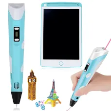 3D-ручка 6 поколения 3DPen-6 с LCD + графический планшет 8.5, набор для 3D-рисования, 100 м PLA, регулировка температуры