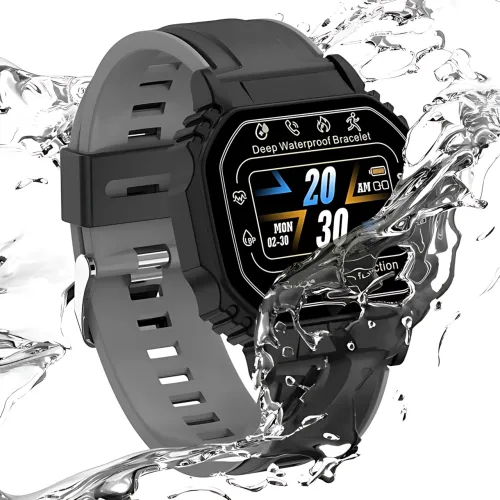Смарт-годинник Smart Watch B3-2 з пульсометром, крокоміром і повідомленнями, екран 1.33| 320×240, Bluetooth 4.2, IP67, Android/iOS - фото 6