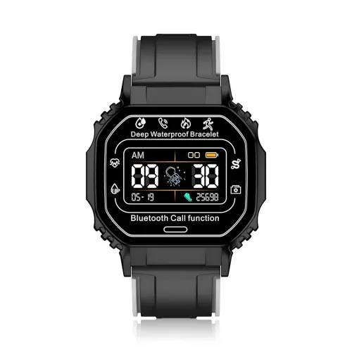 Смарт-годинник Smart Watch B3-2 з пульсометром, крокоміром і повідомленнями, екран 1.33| 320×240, Bluetooth 4.2, IP67, Android/iOS - фото 2