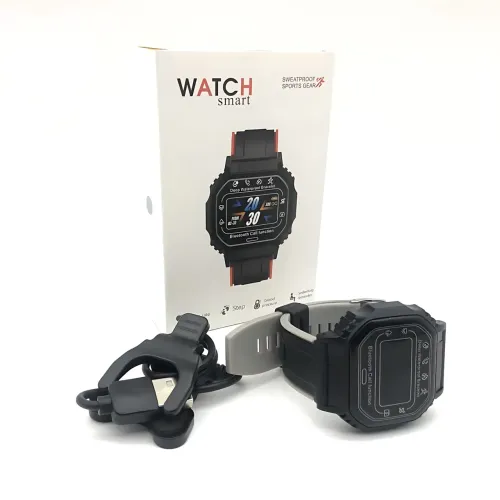 Смарт-часы Smart Watch B3-2 с пульсометром, шагомером и уведомлениями, экран 1.33″ 320×240, Bluetooth 4.2, IP67, Android / iOS Черно-желтый - фото 10