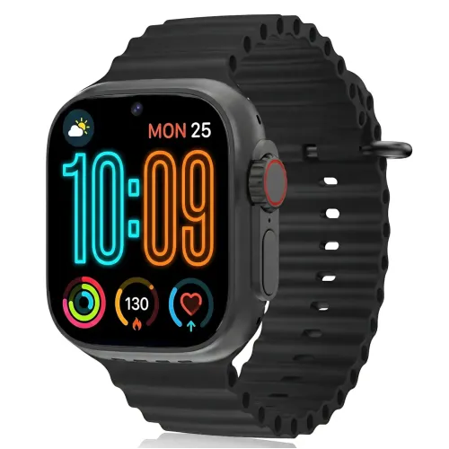 Смарт-часы XO M10 Ultra 9th 2.01″ IPS, Bluetooth-звонки, беспроводная зарядка, BT 5.0, влагозащита, 210 мАч, Android/iOS, черные - фото 8