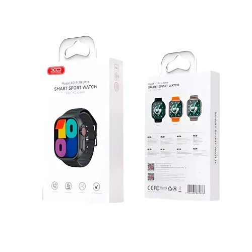 Смарт-часы XO M10 Ultra 9th 2.01″ IPS, Bluetooth-звонки, беспроводная зарядка, BT 5.0, влагозащита, 210 мАч, Android/iOS, черные - фото 10