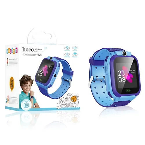 Дитячий смарт-годинник HOCO Y105A, 1.44| LCD 128 × 128, SIM 2G (GSM), LBS-трекер, камера, Micro Chat, мікрофон і динамік, акумулят - фото 8