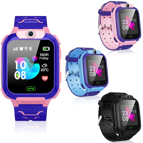 Дитячий смарт-годинник HOCO Y105A, 1.44| LCD 128 × 128, SIM 2G (GSM), LBS-трекер, камера, Micro Chat, мікрофон і динамік, акумулят