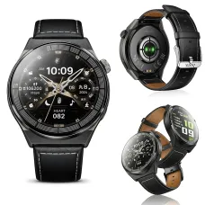 Смарт-часы HOCO Y35 Smart Sports Watch (Call Version) Black, 1.46″ TFT 360×360, Bluetooth-звонки, микрофон, SpO₂, пульс, сон, IP67