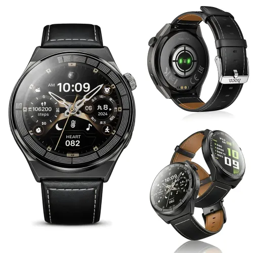 Смарт-годинник HOCO Y35 Smart Sports Watch (Call Version), 1.46'' TFT 360×360, Bluetooth-дзвінки, мікрофон, SpO2, пульс, сон