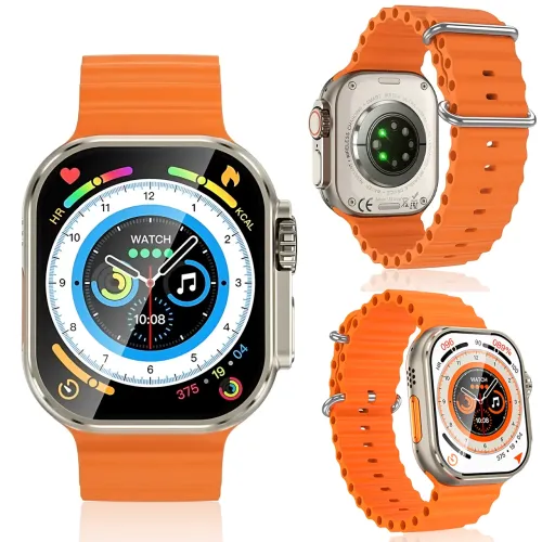 Смарт-годинник Hoco Y23 Ultra Smart Sports Watch Call Version, 2.02'', Bluetooth 5.3, дзвінки з годинника, пульс, 300 мА·год