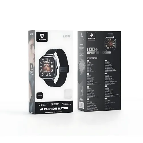 Смарт-часы LENYES AISTAR 1.85″ TFT, Bluetooth, поддержка звонков, измерение пульса, IP68, 240 mAh - фото 9