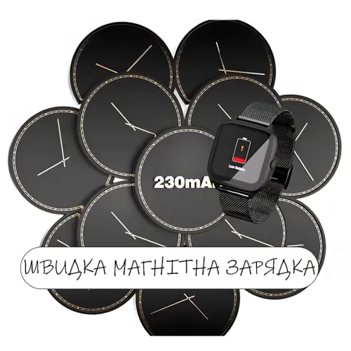 Смарт-часы LENYES AISTAR 1.85″ TFT, Bluetooth, поддержка звонков, измерение пульса, IP68, 240 mAh - фото 8