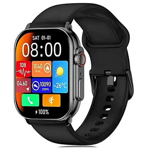 Смарт-годинник HOCO Y33 Call Version, екран 2.01'' вигнутий, Bluetooth 5.3, дзвінки з годинника, пульс, сон, кроки, 200 мА·го - фото 6
