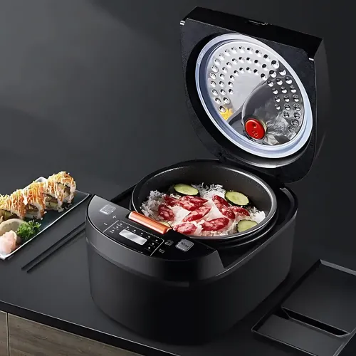 Мультиварка рисоварка AT-M77 5 л 900W, 10 програм, антипригарна чаша, автопідігрів, відкладений старт, електрична мультиварка - фото 9