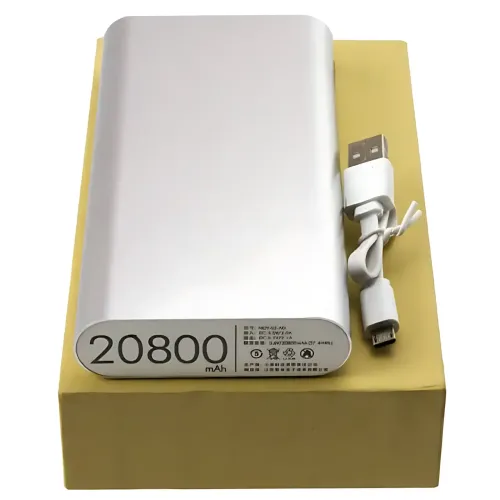 Повербанк Power Bank A 20800 mAh (реальная емкость 9600 mAh) металлический корпус, 1×USB 2.1A, Li-Pol, индикатор заряда - фото 9