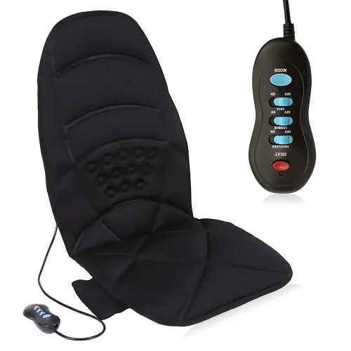 Массажная накидка на кресло с подогревом Cushion HL-889, 5 массажных элементов, 3 зоны массажа, пульт ДУ, питание 220В/12В - фото 4