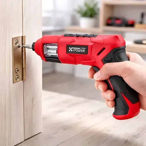 Аккумуляторная электроотвертка X-POWER KCS625-Z6B 3.6V 4 Нм, USB, реверс, 180 об/мин, Li-ion, револьверная отвертка с набором бит - фото 7