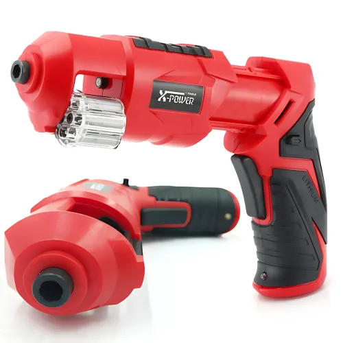 Аккумуляторная электроотвертка X-POWER KCS625-Z6B 3.6V 4 Нм, USB, реверс, 180 об/мин, Li-ion, револьверная отвертка с набором бит
