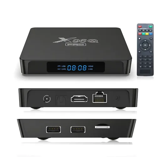 Смарт ТВ приставка X96Q PRO 2/16 ГБ Android 10, 4K Ultra HD, WiFi, LAN, HDMI, AV, медиаплеер для телевизора, Smart TV Box X96Q Pro