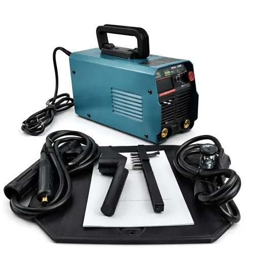 Зварювальний інвертор KRAFFTEC MMA 300А/120А, IGBT, дисплей, 220 В, 20-300 А, компактний апарат для ручного дугового зварювання, к