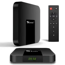 Смарт ТВ приставка Tanix TX3 Mini 2/16 ГБ, Android 14, Amlogic S905W2, 4K HDR, Wi-Fi 2.4/5GHz, Bluetooth, AV1, медиаплеер TV Box