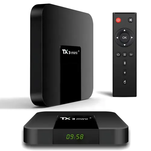 Смарт ТВ приставка Tanix TX3 Mini 2/16 ГБ, Android 14, Amlogic S905W2, 4K HDR, Wi-Fi 2.4/5GHz, Bluetooth, AV1, медиаплеер TV Box