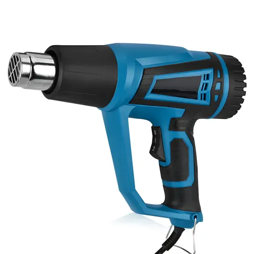 Фен строительный промышленный Hot Air Gun X512 1600W с регулировкой температуры, 2 режима, 4 насадки, термофен для снятия краски - фото 2