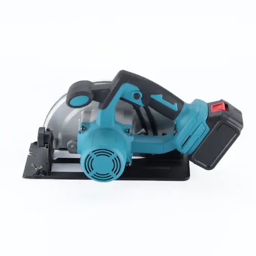 Аккумуляторная циркулярная пила Circular Saw X-510 48V с 2 АКБ, беспроводная дисковая пила по дереву, фанере и ДСП, циркулярка - фото 4