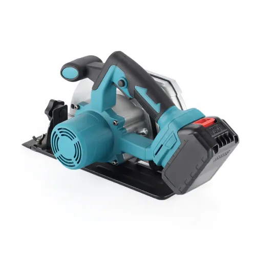 Аккумуляторная циркулярная пила Circular Saw X-510 48V с 2 АКБ, беспроводная дисковая пила по дереву, фанере и ДСП, циркулярка - фото 5