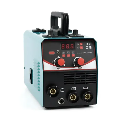 Зварювальний апарат інверторний напівавтомат KRAFFTEC MIG/MMA 120-400A 220V, IGBT, з дисплеєм, зварювання без газу (flux), до 3.2 - фото 3