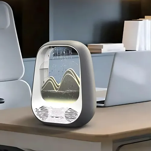 Беспроводная колонка Reach Relaxing Rain с эффектом дождя, Bluetooth 5.3, RGB ночник, ароматерапия и увлажнение, TF MicroSD - фото 7
