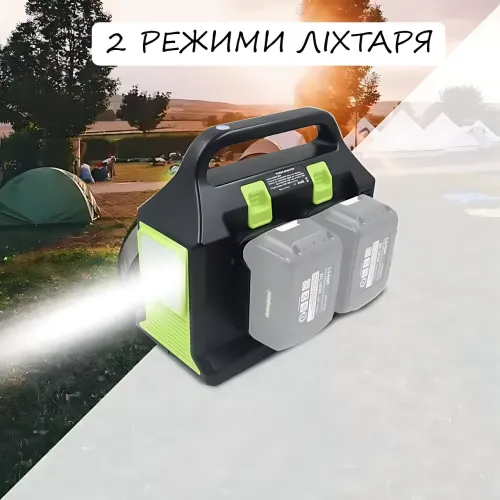 Инвертор напряжения 300W 12V → 220V UIN2 для аккумуляторов LXT (1-4 шт), преобразователь питания с розеткой 220В, USB-A, USB-C PD - фото 6