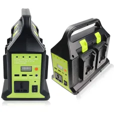 Инвертор напряжения 300W 12V → 220V UIN2 для аккумуляторов LXT (1-4 шт), преобразователь питания с розеткой 220В, USB-A, USB-C PD