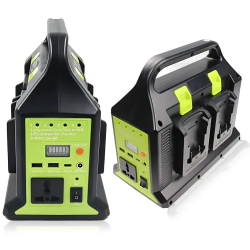 Инвертор напряжения 300W 12V → 220V UIN2 для аккумуляторов LXT (1-4 шт), преобразователь питания с розеткой 220В, USB-A, USB-C PD