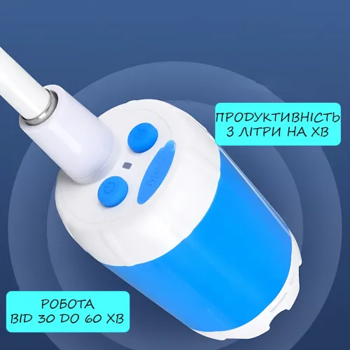 Портативный душ кемпинговый аккумуляторный 4000 мАч, USB, с погружным насосом, 3 л/мин, шланг 2 м, дорожный душ для кемпинга - фото 4