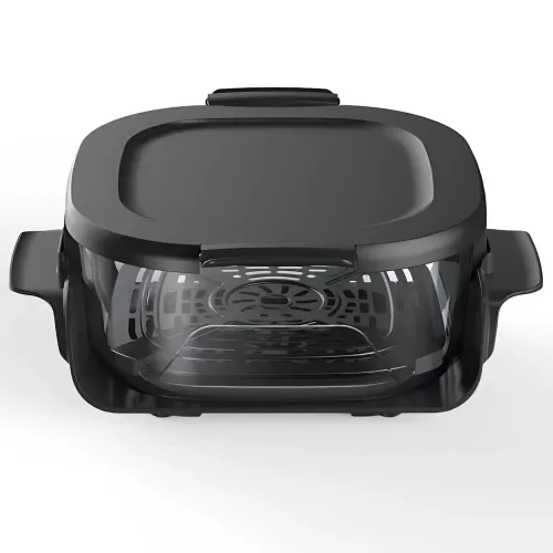 Аэрофритюрница Domotec MS-3227, чашей 7 л 4600 Вт с сенсорным меню и LED дисплеем, безмасляная фритюрница аэрогриль - фото 5
