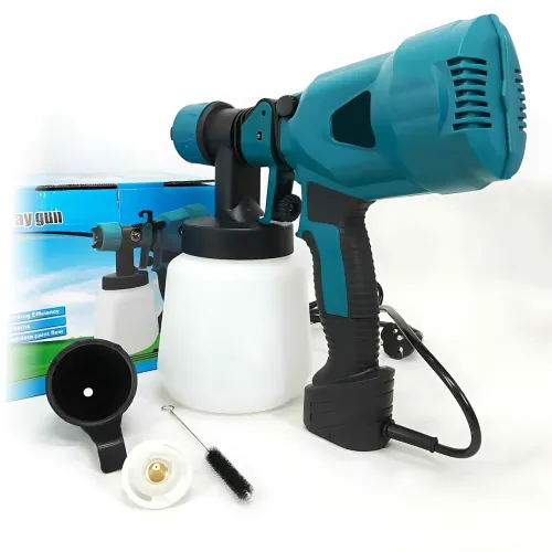 Фарбопульт електричний Electric Paint Sprayer  (400-650W), бак 1100 мл, 6 сопел у комплекті, професійний розпилювач - фото 9