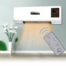 Настенный тепловентилятор Germatic Air MODKLI-B 2в1 (Зима-Лето), 1800 Вт, керамический нагреватель, пульт ДУ, до 40 м²