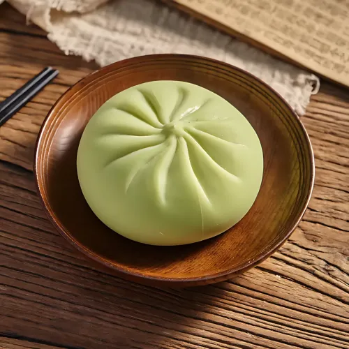 Сенсорная игрушка-антистресс «Пельмень Бао» (Bao Bun), милая мягкая игрушка в пастельных тонах, 10 см - фото 9