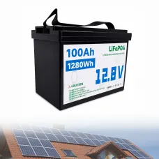 Аккумулятор LiFePO4 12V 100Ah UKC, литий-железо-фосфатная батарея (LFP) для ИБП, солнечных систем и кемпинга